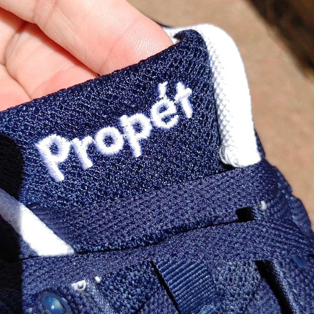 Propét Travelactiv Axial Navy Sneaker Size 8 (1049) - Picture 7 of 13